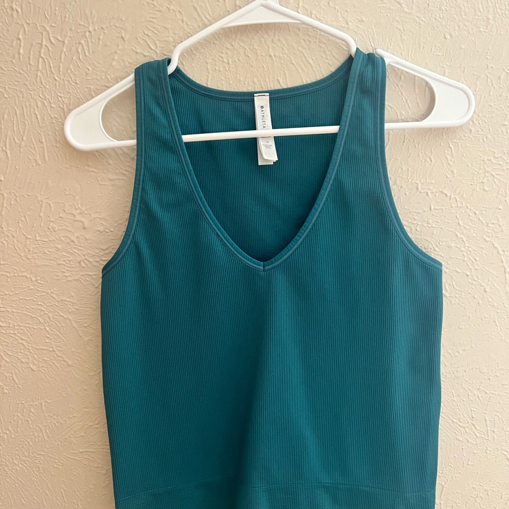 Athleta Aurora Tank – Forest Green – Women’s Medium